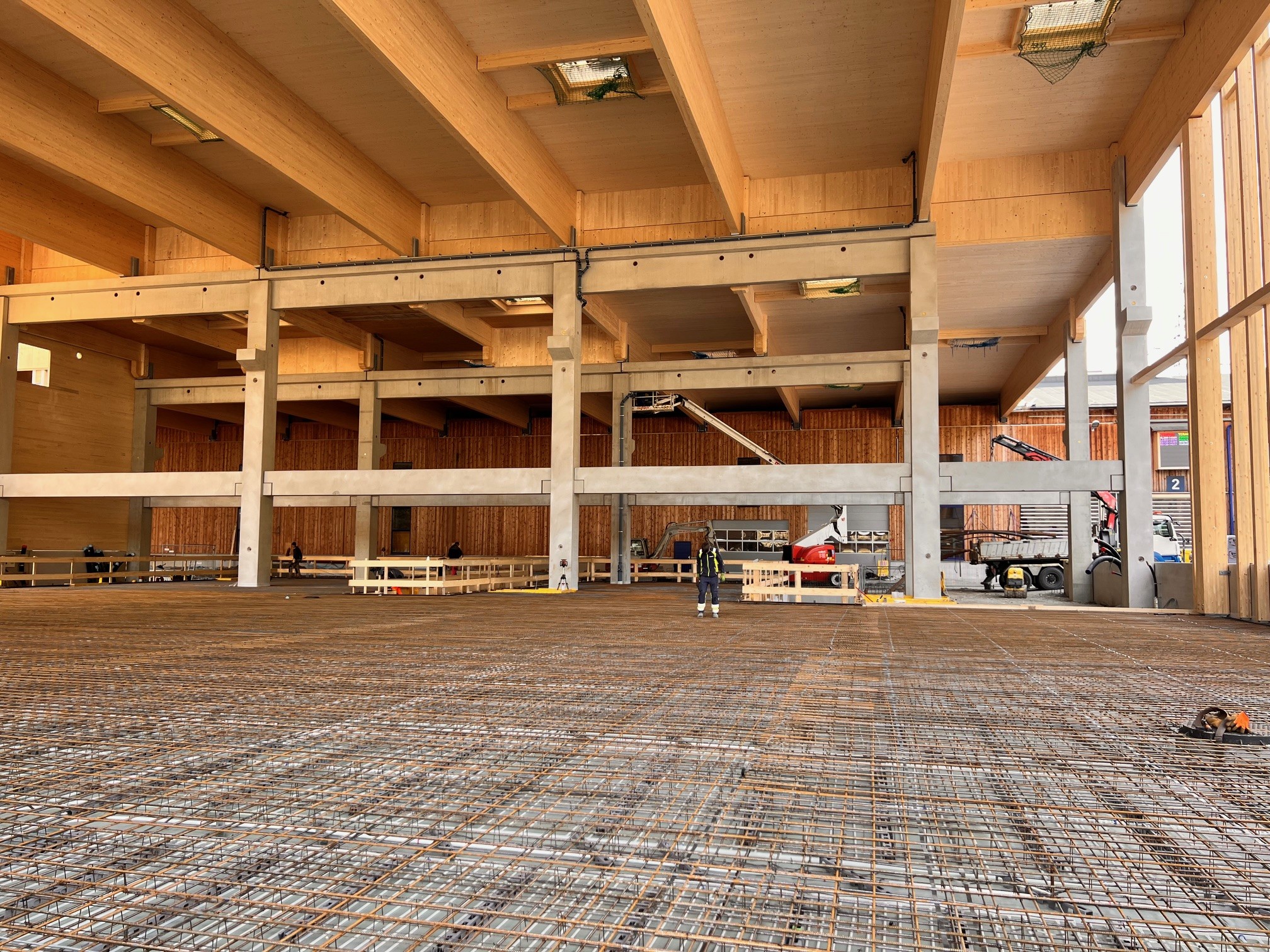 Produktionshalle - Holzverarbeitung